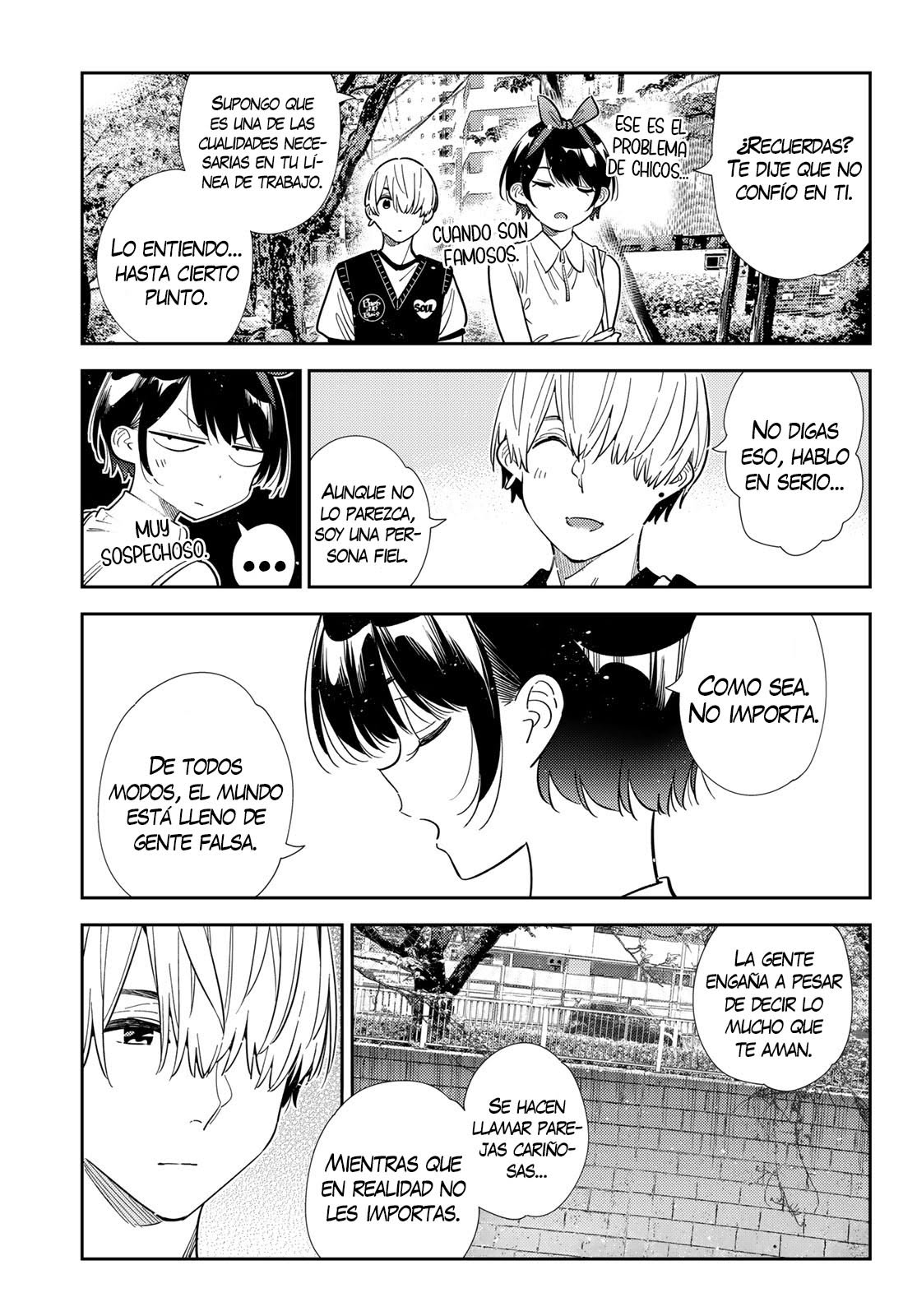 Kanojo, Okarishimasu Capitulo 428 página 11