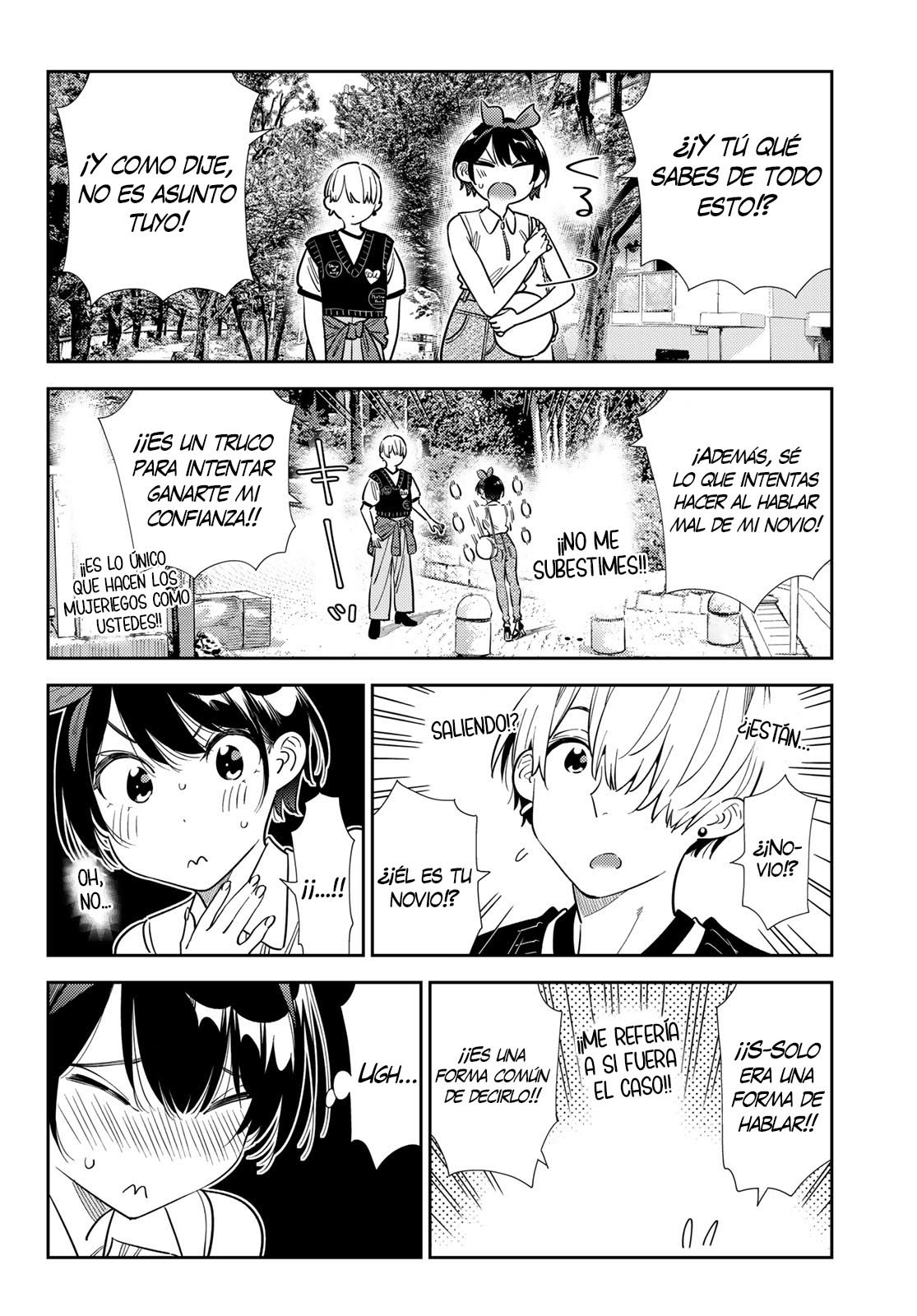 Kanojo, Okarishimasu Capitulo 428 página 14