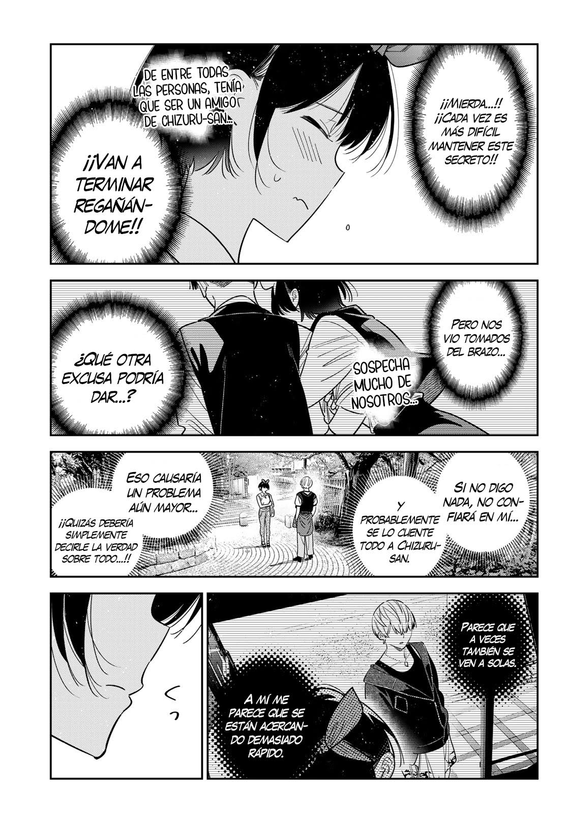 Kanojo, Okarishimasu Capitulo 428 página 15