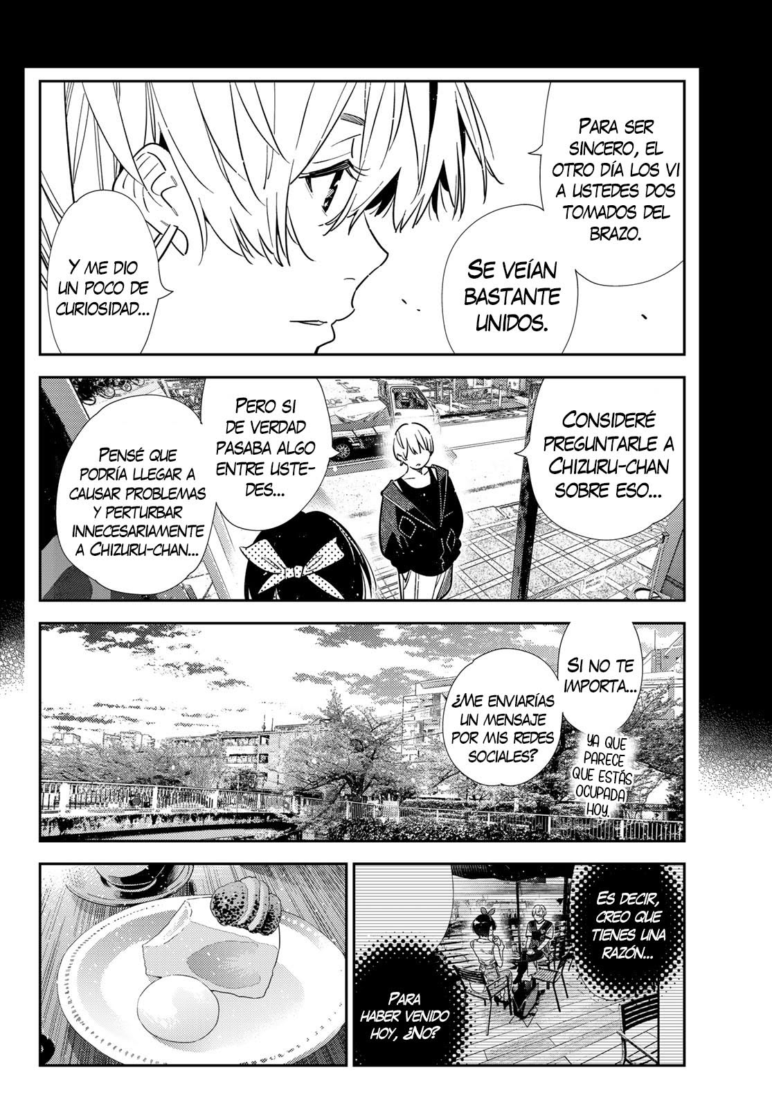 Kanojo, Okarishimasu Capitulo 428 página 8