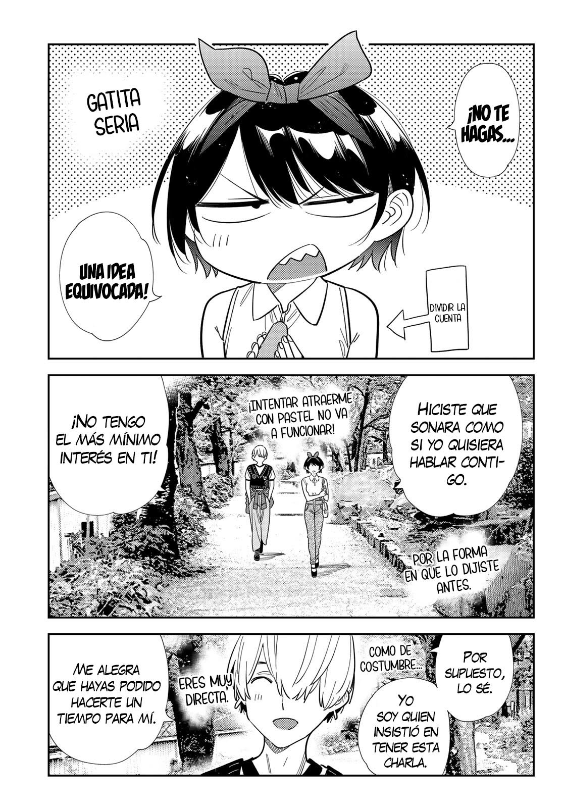 Kanojo, Okarishimasu Capitulo 428 página 9