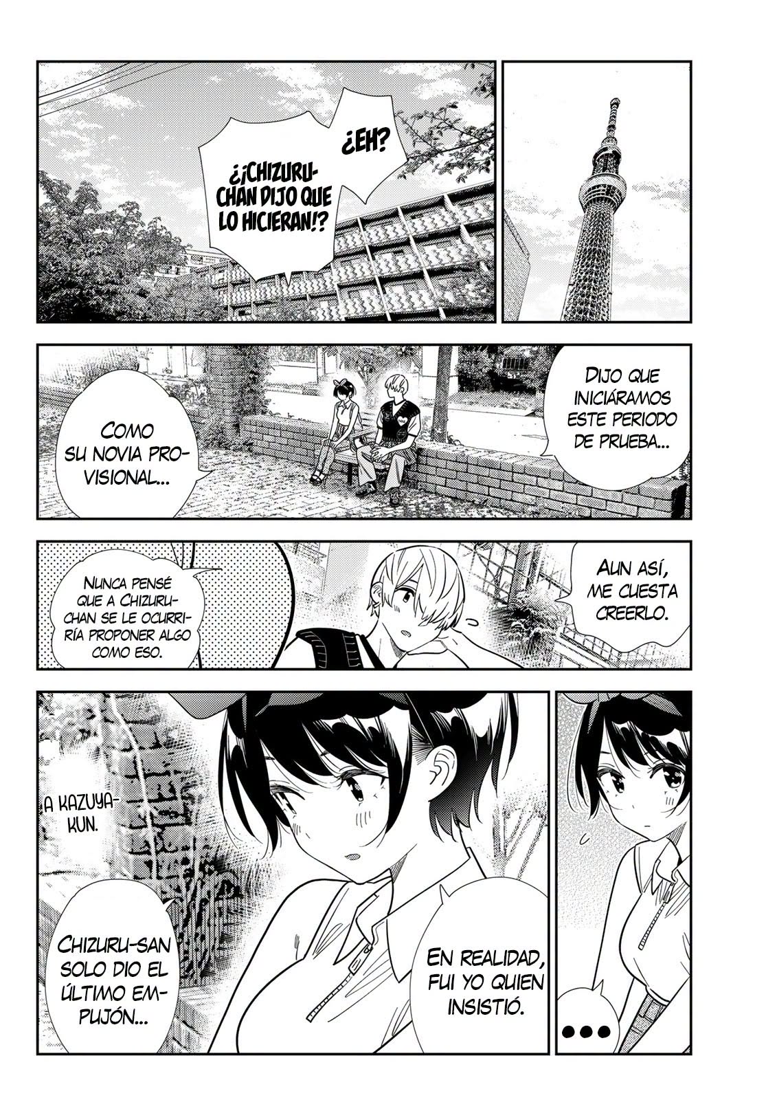 Kanojo, Okarishimasu Capitulo 429 página 4