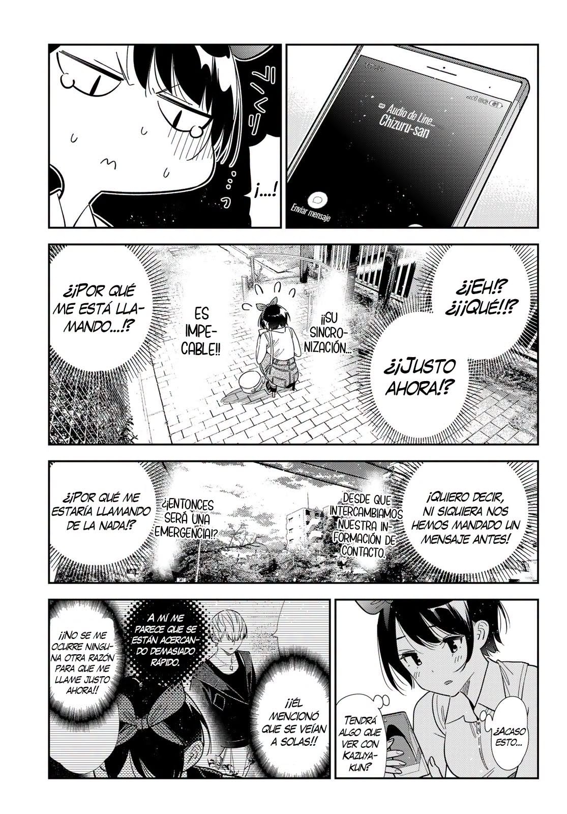 Kanojo, Okarishimasu Capitulo 430 página 3