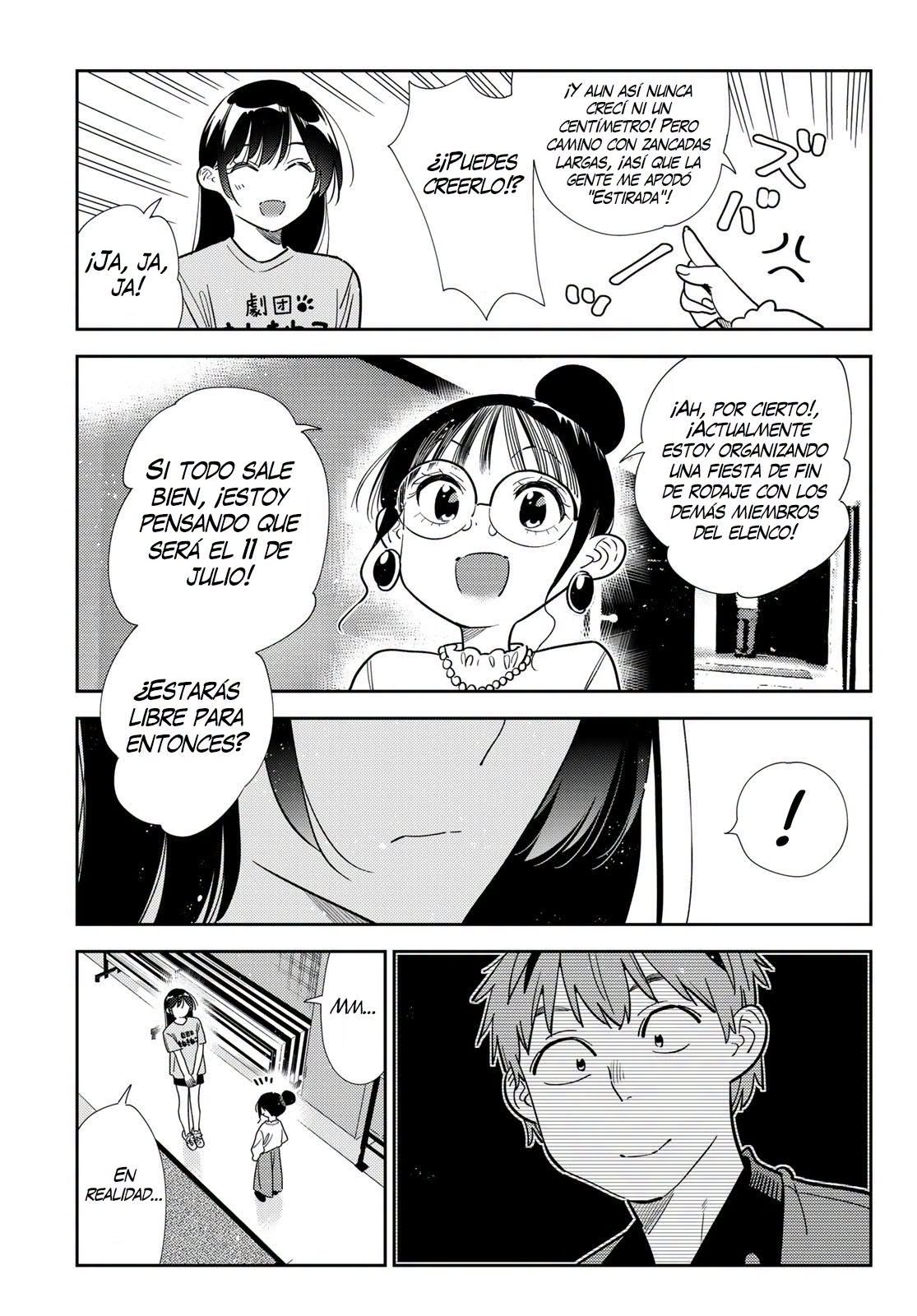 Kanojo, Okarishimasu Capitulo 435 página 17