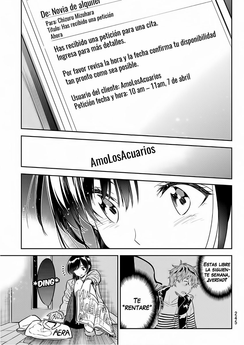 Kanojo, Okarishimasu Capitulo 53 página 18