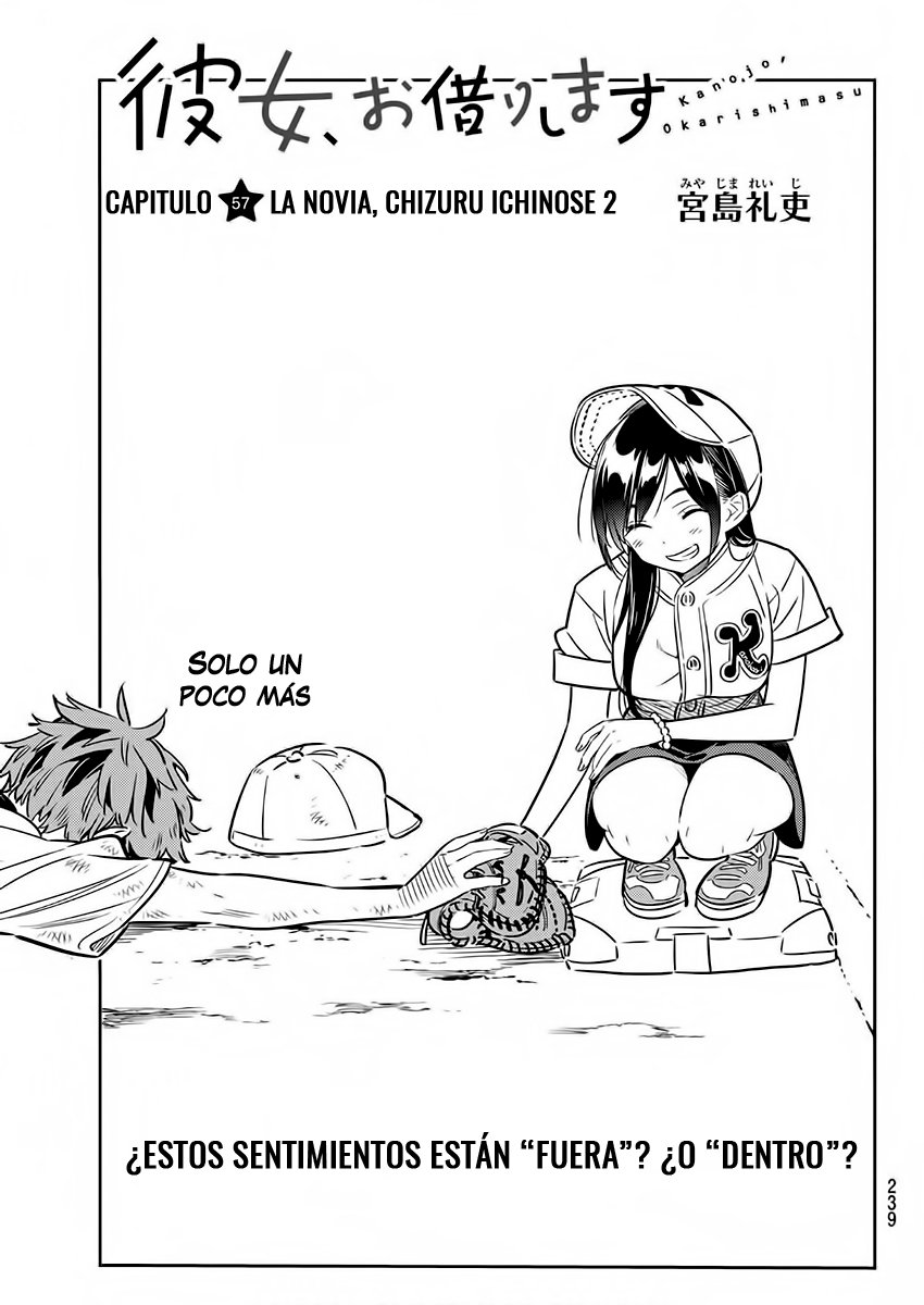 Kanojo, Okarishimasu Capitulo 57 página 4
