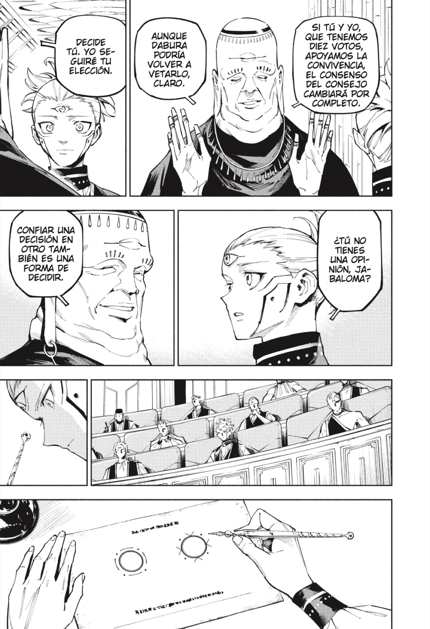 Jujutsu Kaisen Módulo Capitulo 10: Por Mayoría de Votos página 9