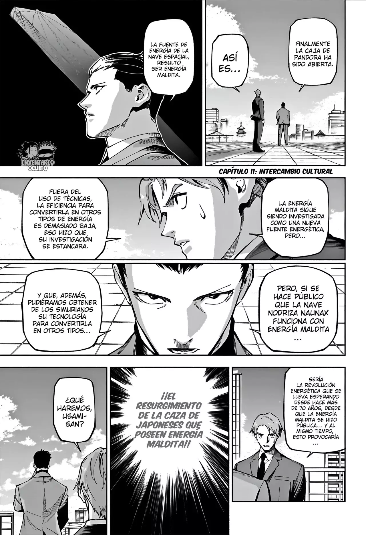 Jujutsu Kaisen Módulo Capitulo 11: Intercambio Cultural página 3