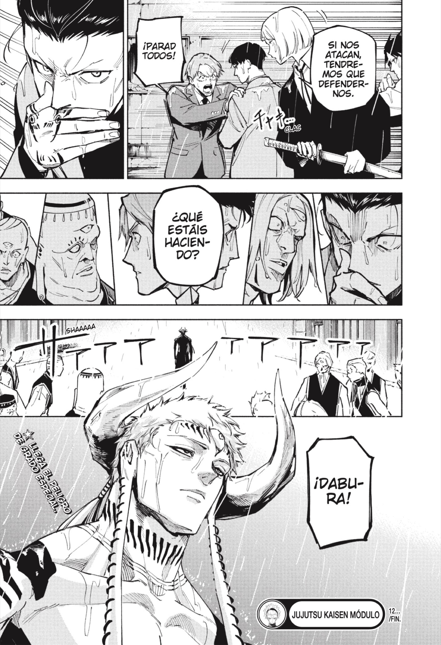 Jujutsu Kaisen Módulo Capitulo 12: Área Deshabitada página 18