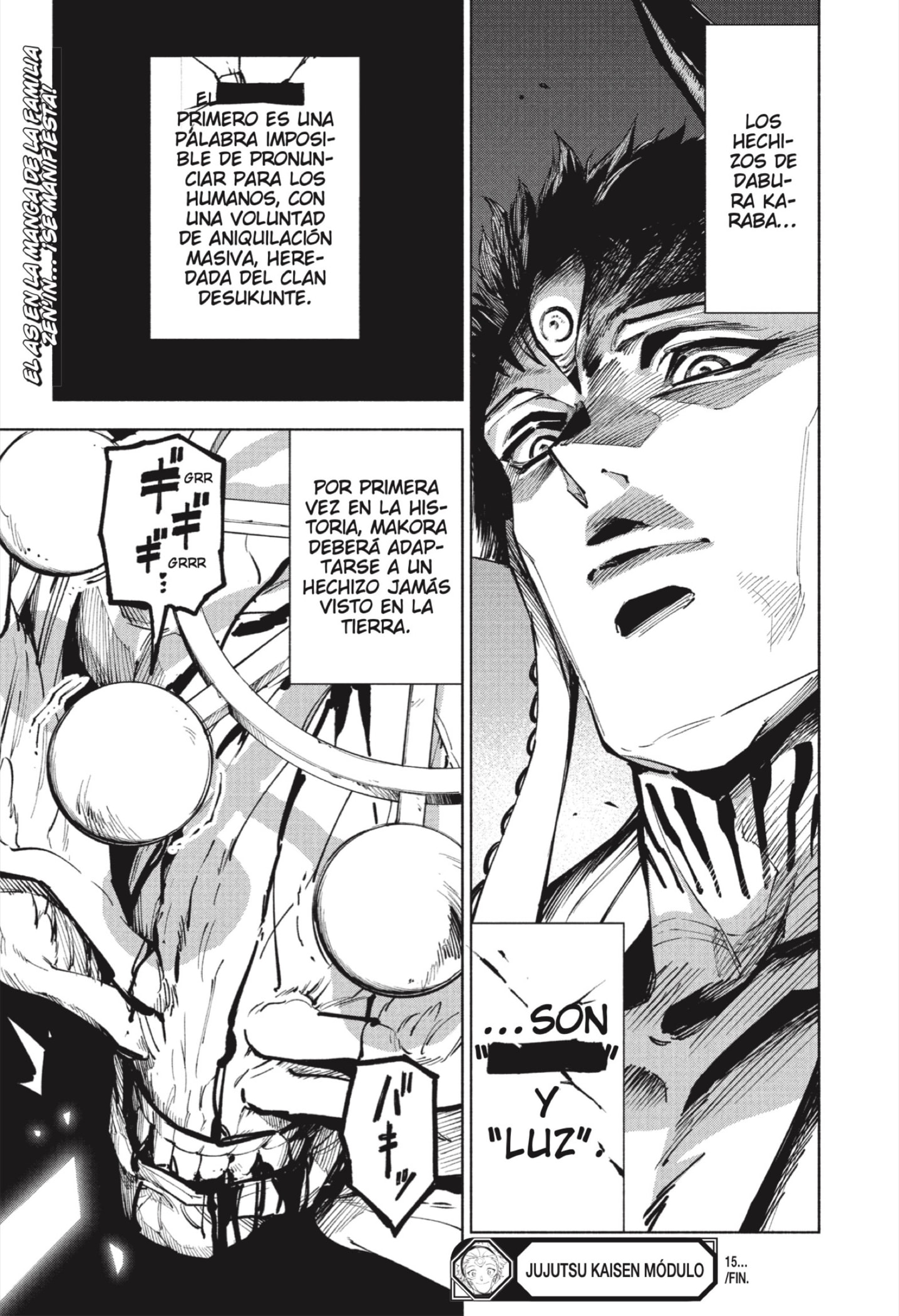 Jujutsu Kaisen Módulo Capitulo 15: Una Técnica Prohibida ha sido Usada página 19