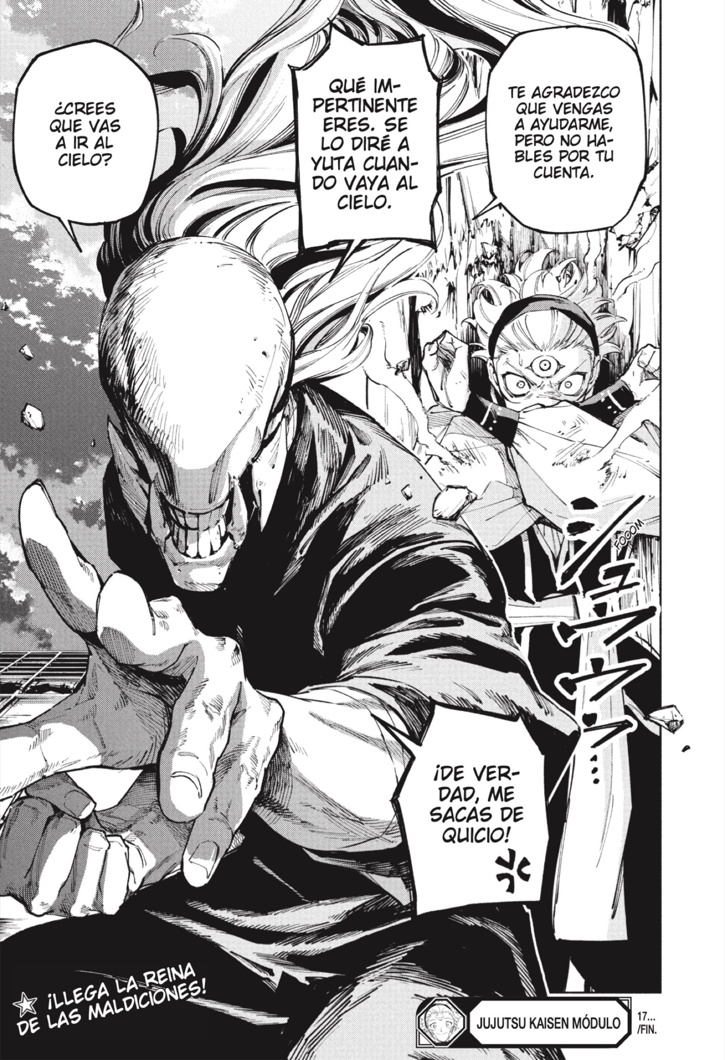 Jujutsu Kaisen Módulo Capitulo 17 página 14