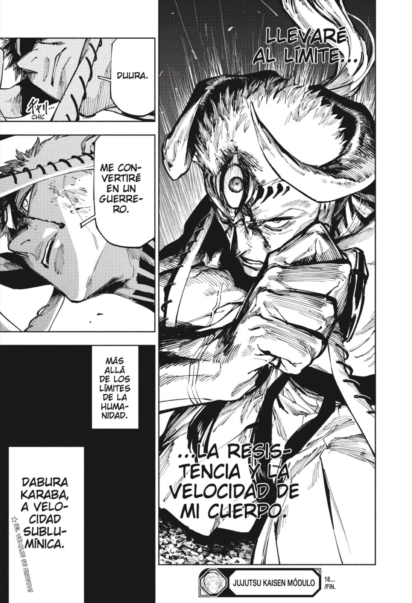 Jujutsu Kaisen Módulo Capitulo 18 página 18