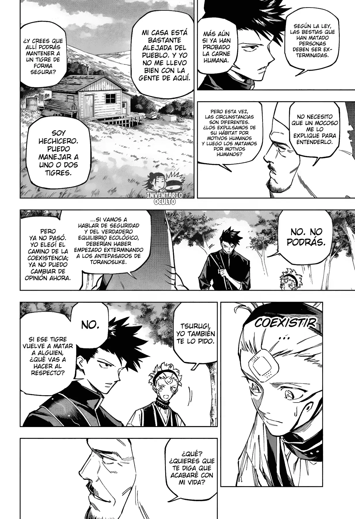 Jujutsu Kaisen Módulo Capitulo 3: Nadando por el Bosque página 13