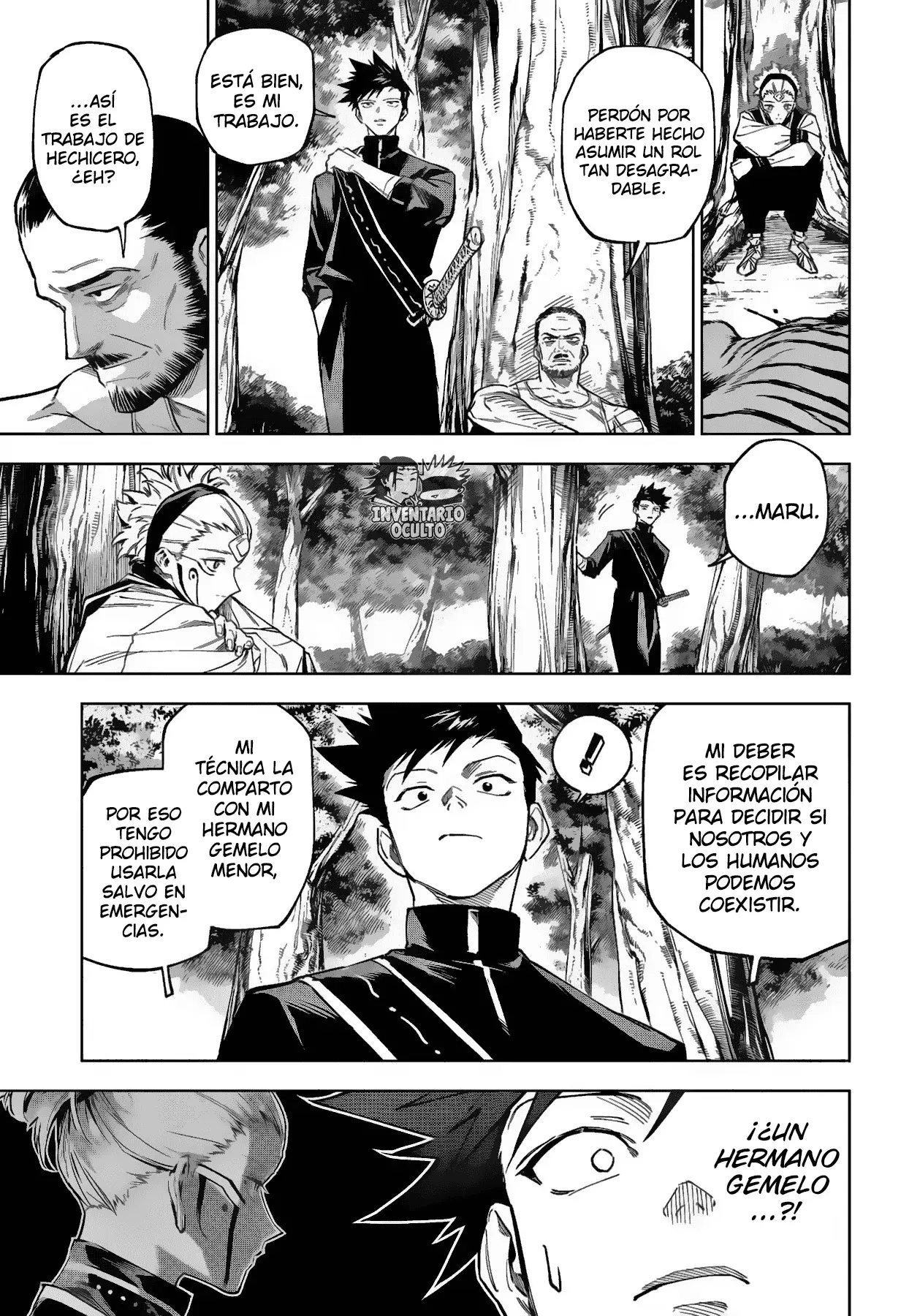Jujutsu Kaisen Módulo Capitulo 3: Nadando por el Bosque página 20