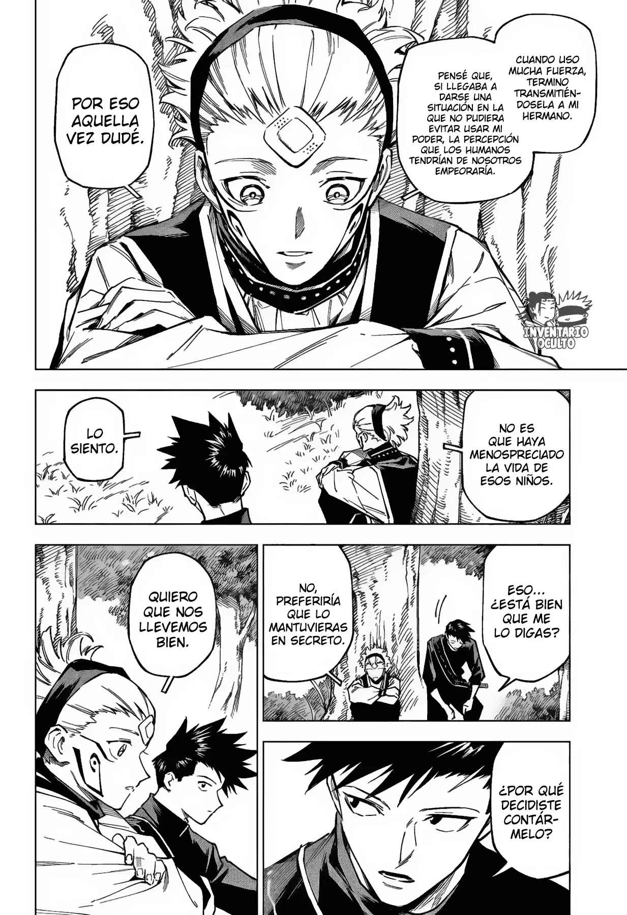 Jujutsu Kaisen Módulo Capitulo 3: Nadando por el Bosque página 21