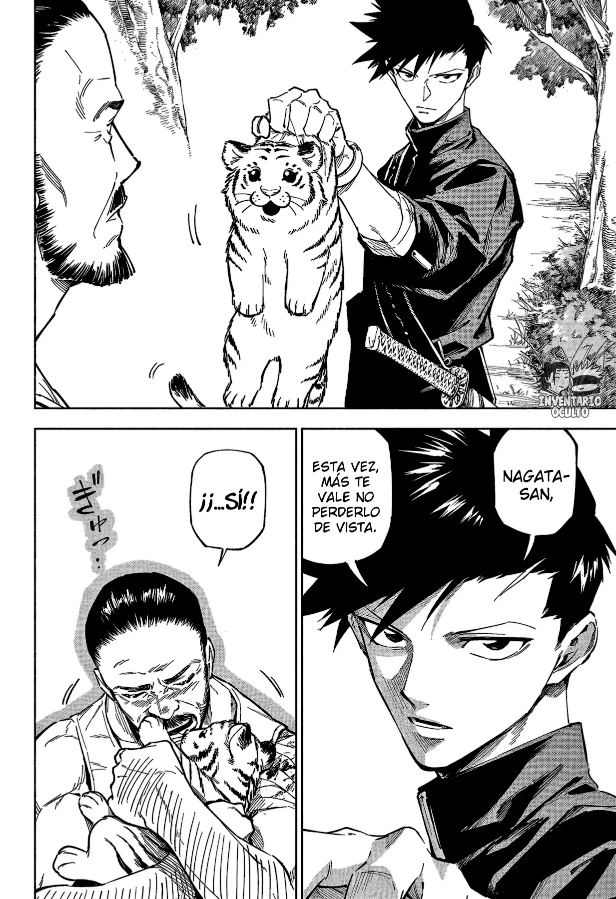 Jujutsu Kaisen Módulo Capitulo 3: Nadando por el Bosque página 23