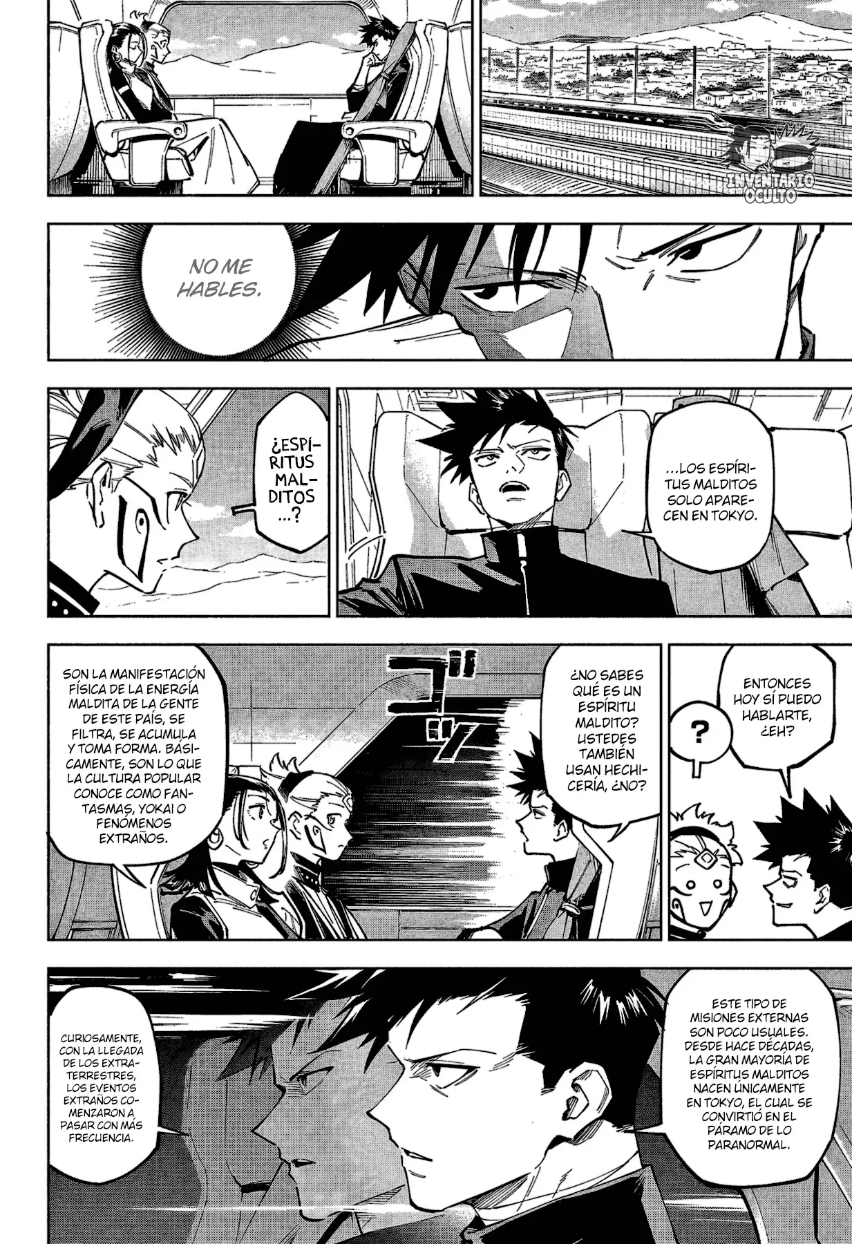 Jujutsu Kaisen Módulo Capitulo 3: Nadando por el Bosque página 4
