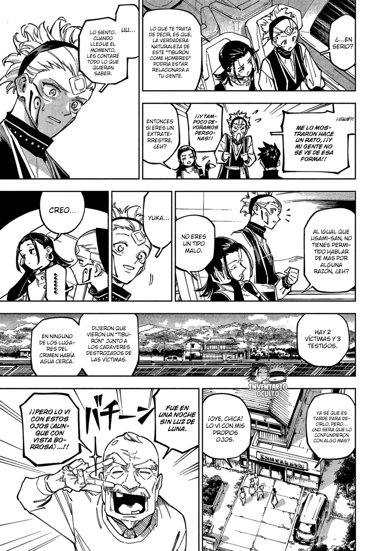 Jujutsu Kaisen Módulo Capitulo 3: Nadando por el Bosque página 5