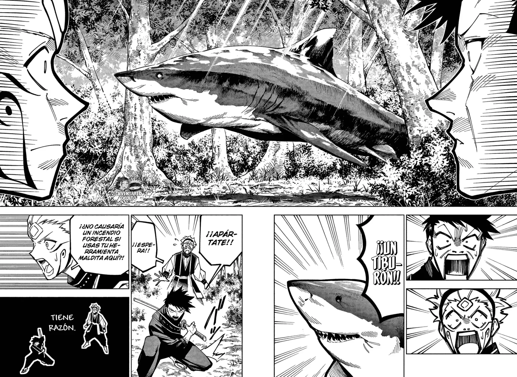 Jujutsu Kaisen Módulo Capitulo 3: Nadando por el Bosque página 8