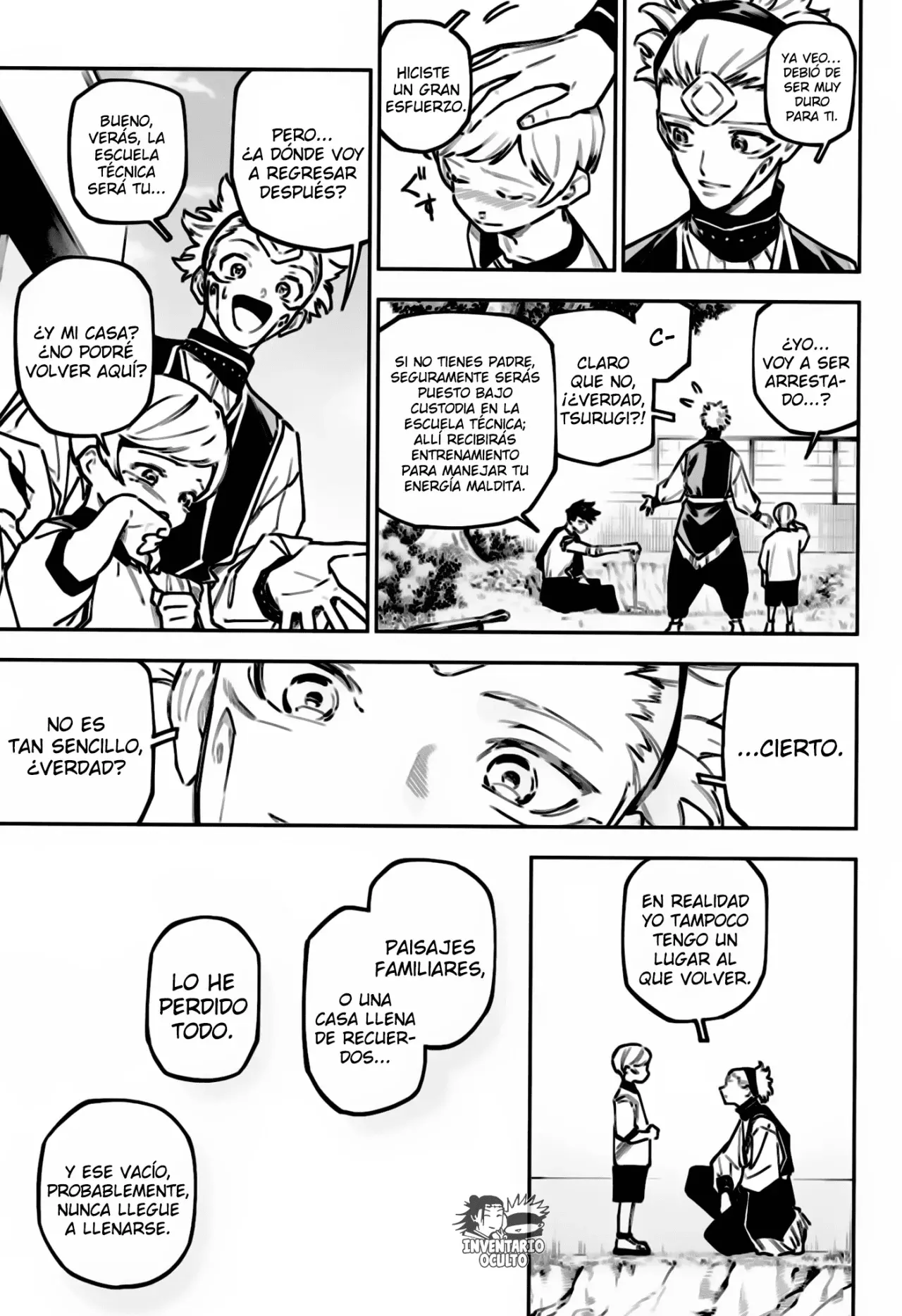 Jujutsu Kaisen Módulo Capitulo 4: El niño repetidor página 17