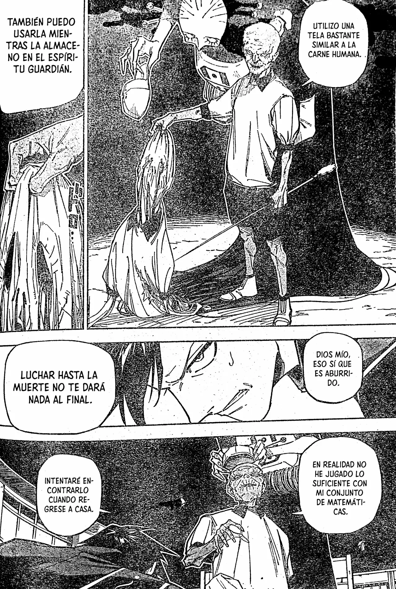 Jujutsu Kaisen Módulo Capitulo 5: Anciano página 18