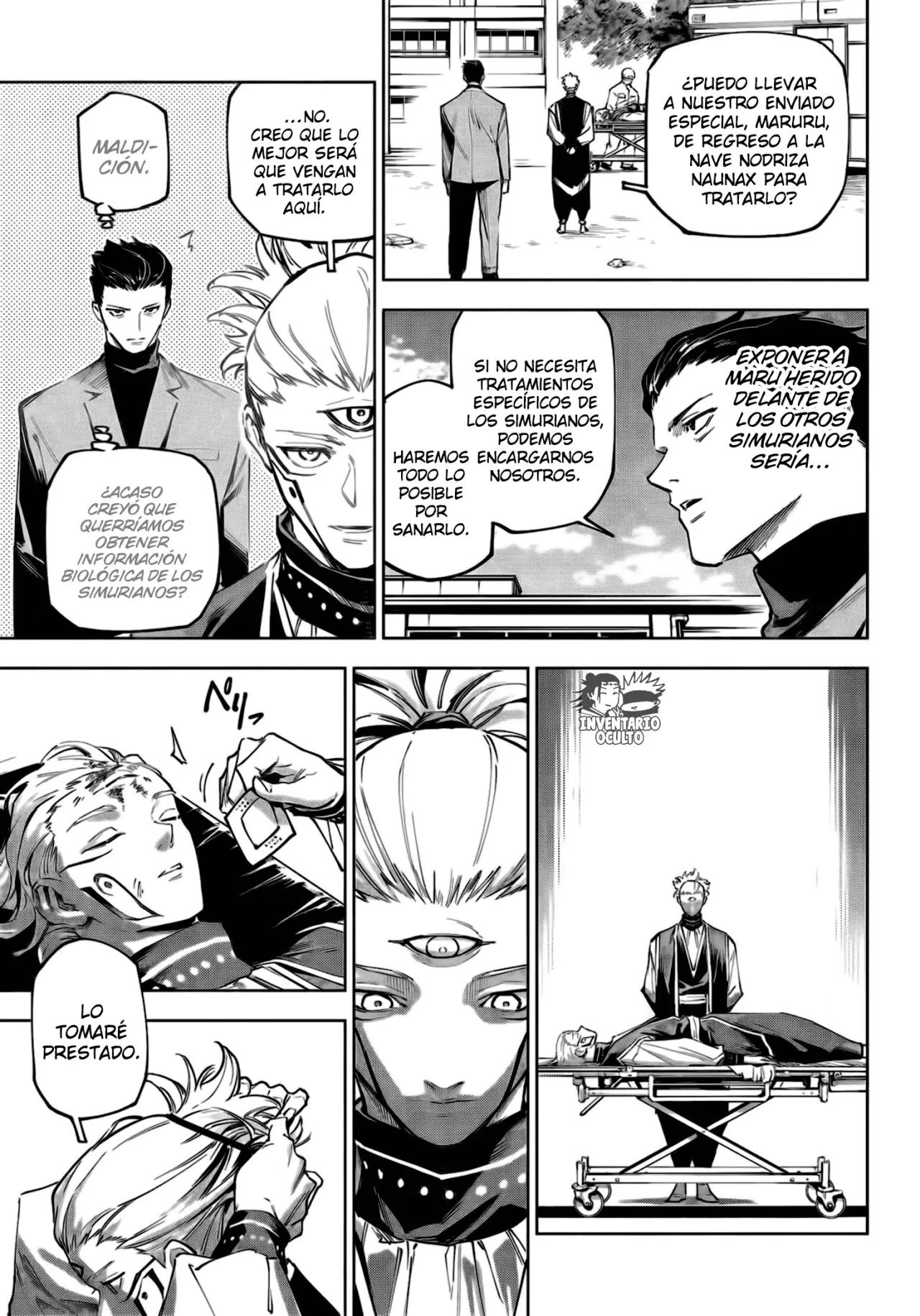 Jujutsu Kaisen Módulo Capitulo 7: Los jóvenes a quienes se les arrebato todo página 8