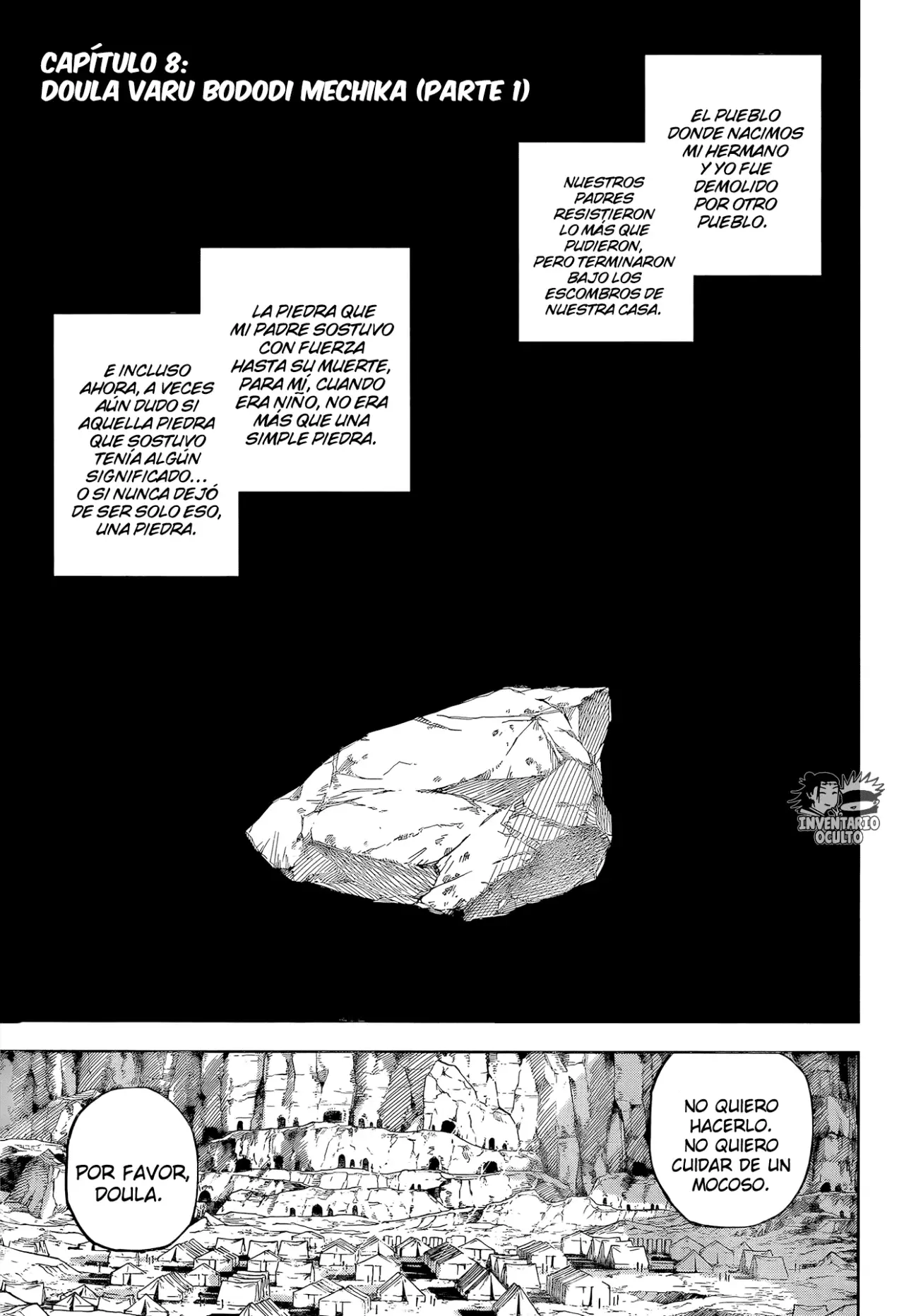 Jujutsu Kaisen Módulo Capitulo 8: Doula Varu Bododi Mechika (Parte 1) página 3