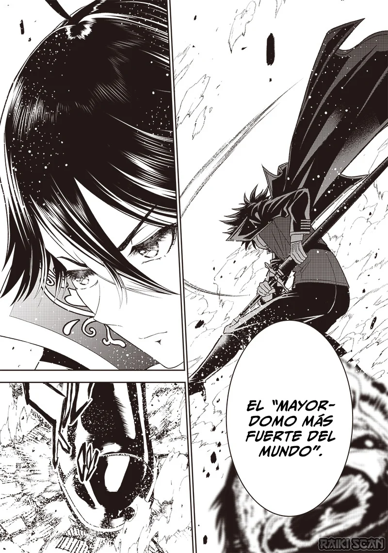 El mayordomo más fuerte del mundo Capitulo 16: ¡Batalla decisiva contra las langostas negras! página 13
