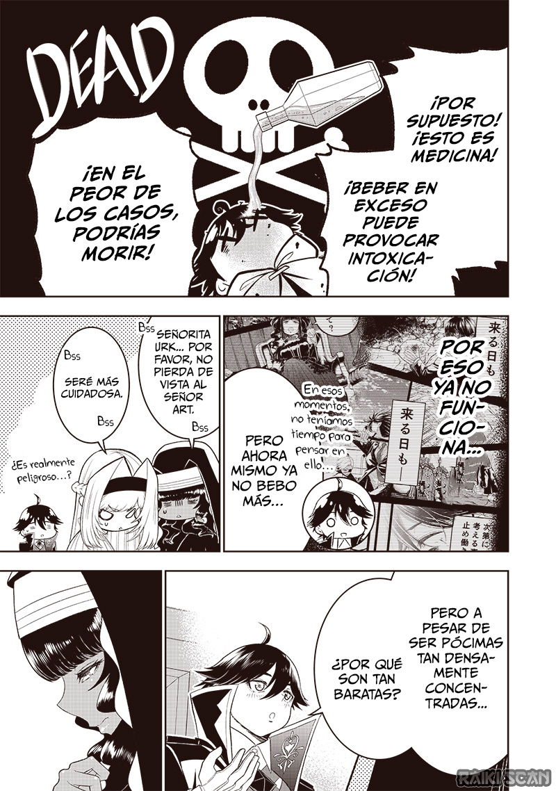 El mayordomo más fuerte del mundo Capitulo 19: Magia cotidiana «Mezcla» página 15