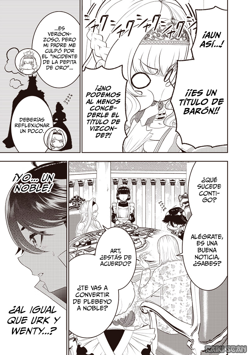 El mayordomo más fuerte del mundo Capitulo 19: Magia cotidiana «Mezcla» página 5