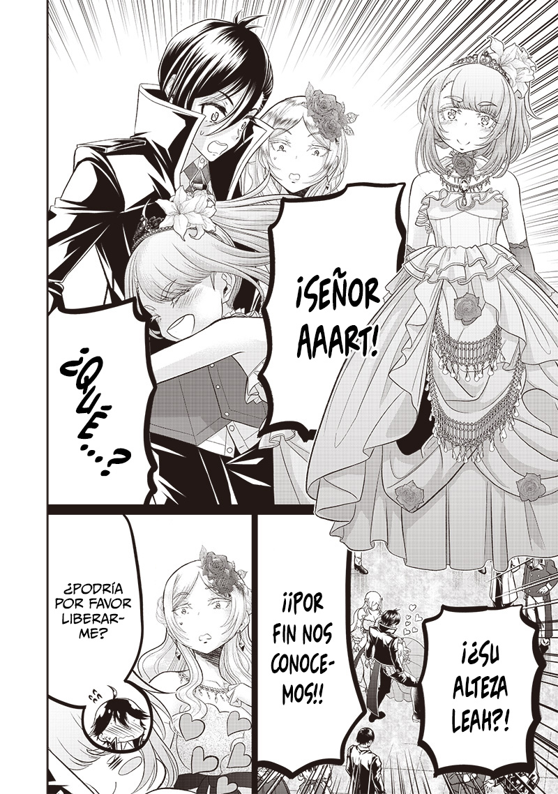 El mayordomo más fuerte del mundo Capitulo 6: La princesa Leah página 12