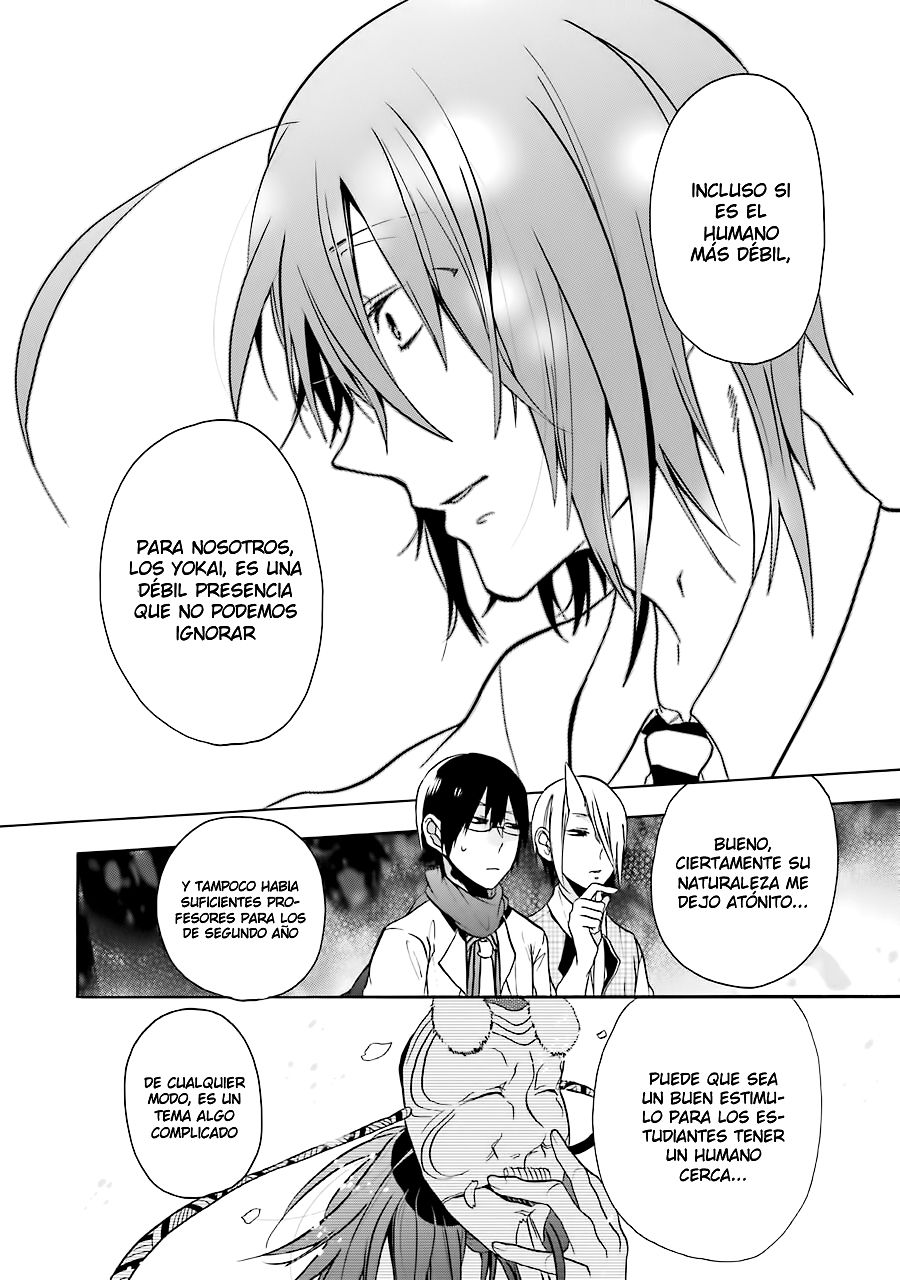 Yokai Gakkou no Sensei Hajimemashita! Capitulo 1: Bienvenido a Hyakky Gakuen página 47