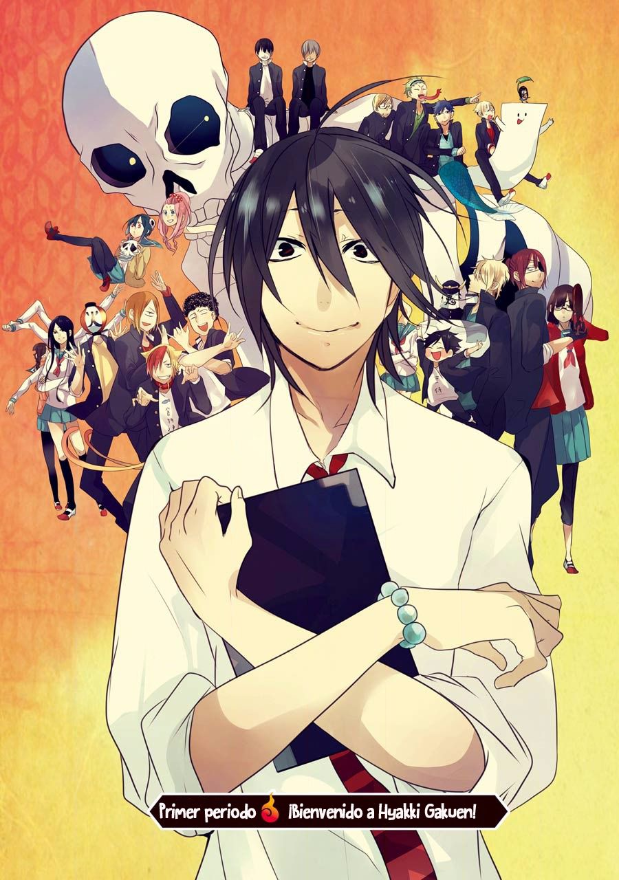 Yokai Gakkou no Sensei Hajimemashita! Capitulo 1: Bienvenido a Hyakky Gakuen página 7