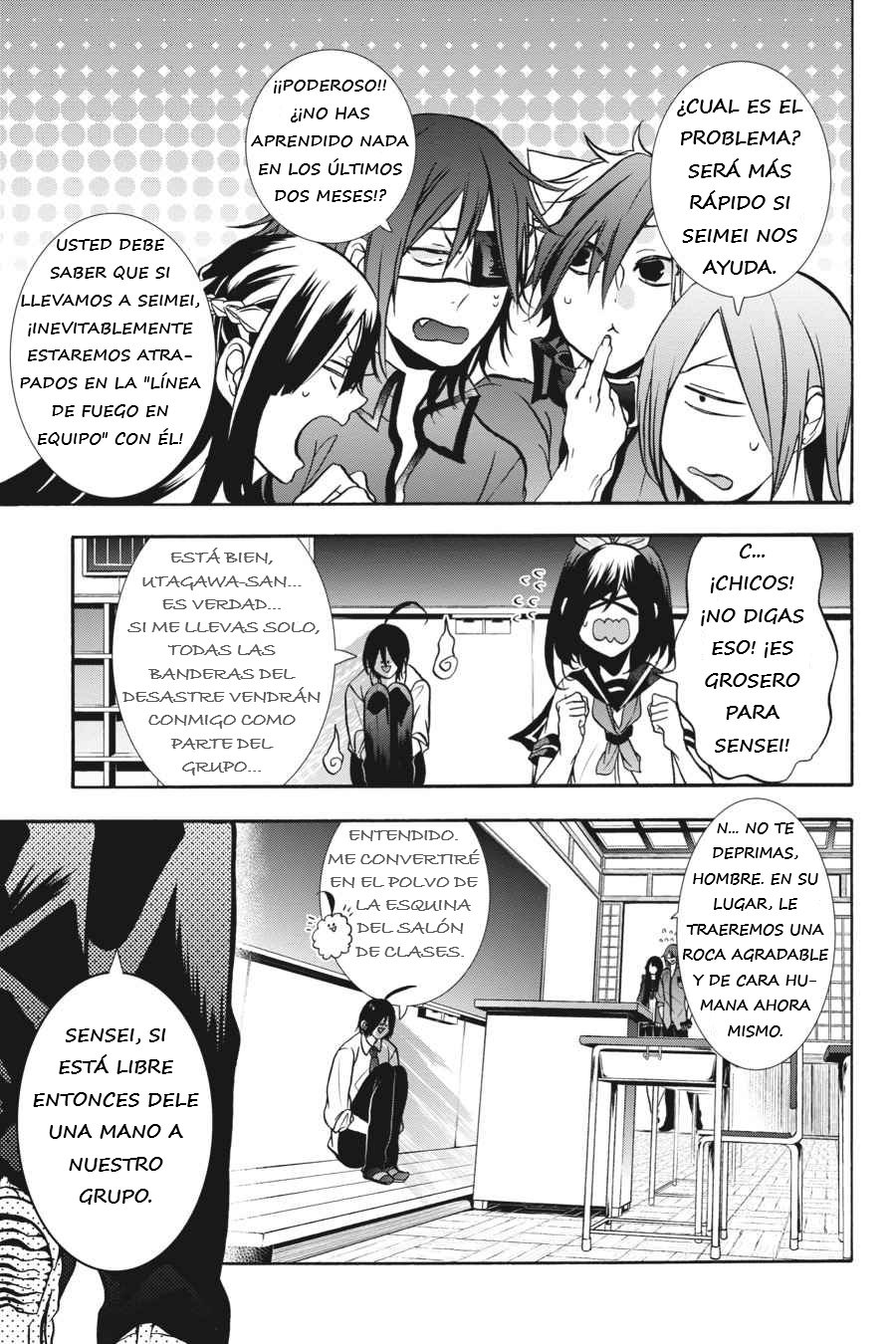 Yokai Gakkou no Sensei Hajimemashita! Capitulo 13 página 8