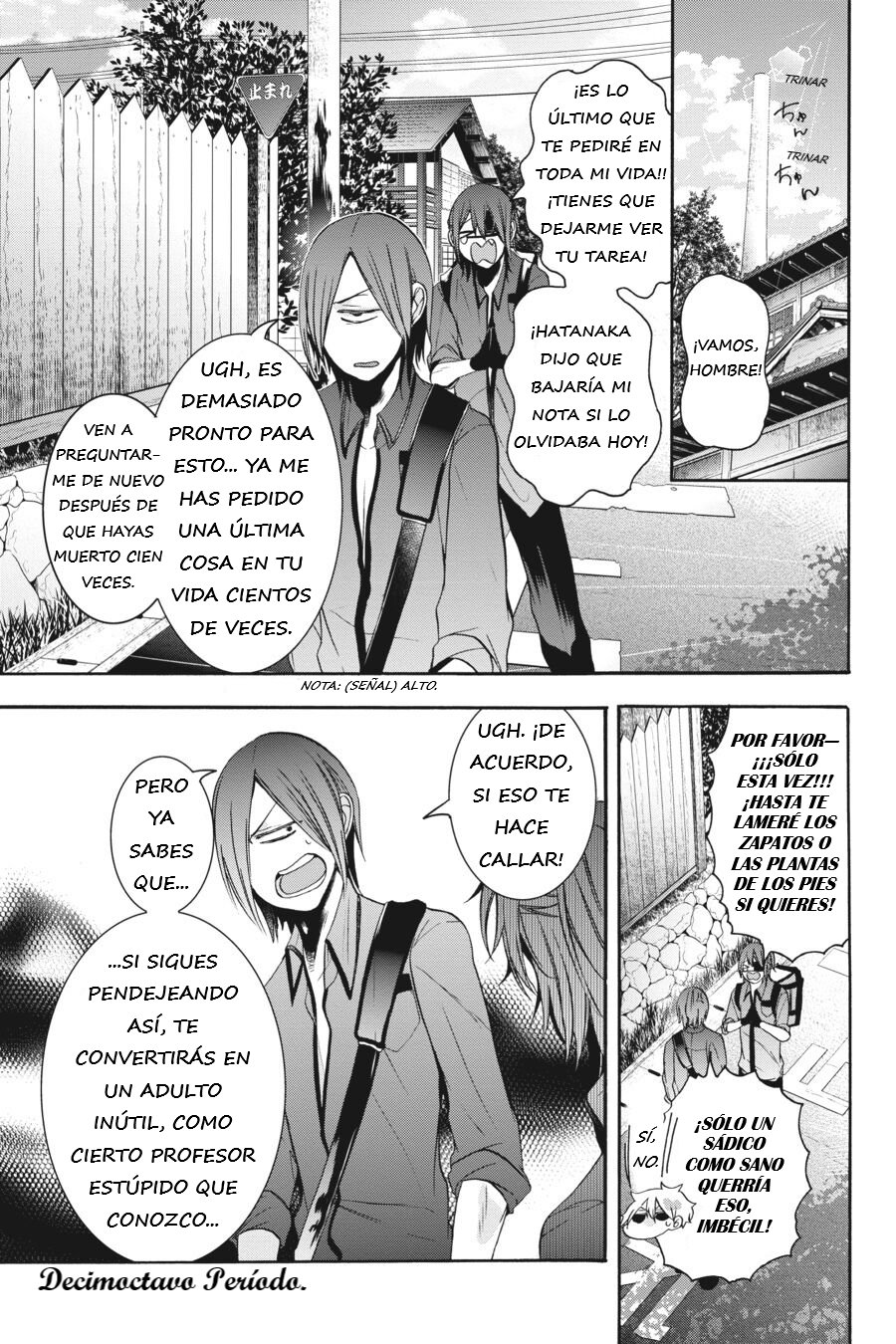 Yokai Gakkou no Sensei Hajimemashita! Capitulo 18 página 6