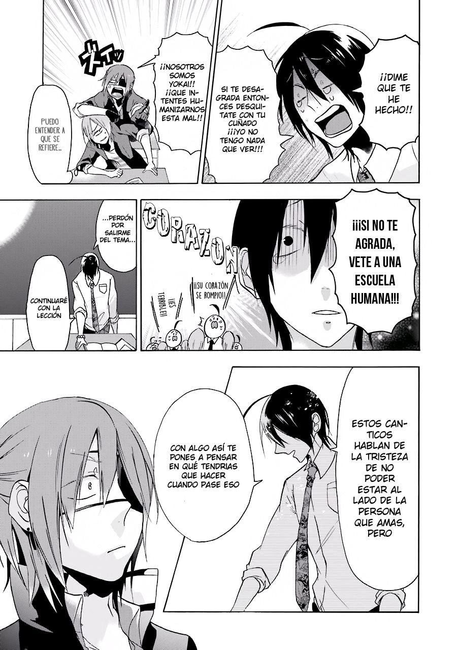 Yokai Gakkou no Sensei Hajimemashita! Capitulo 2: ¡¡Sé valiente en tu primera clase, Haruaki!! página 23