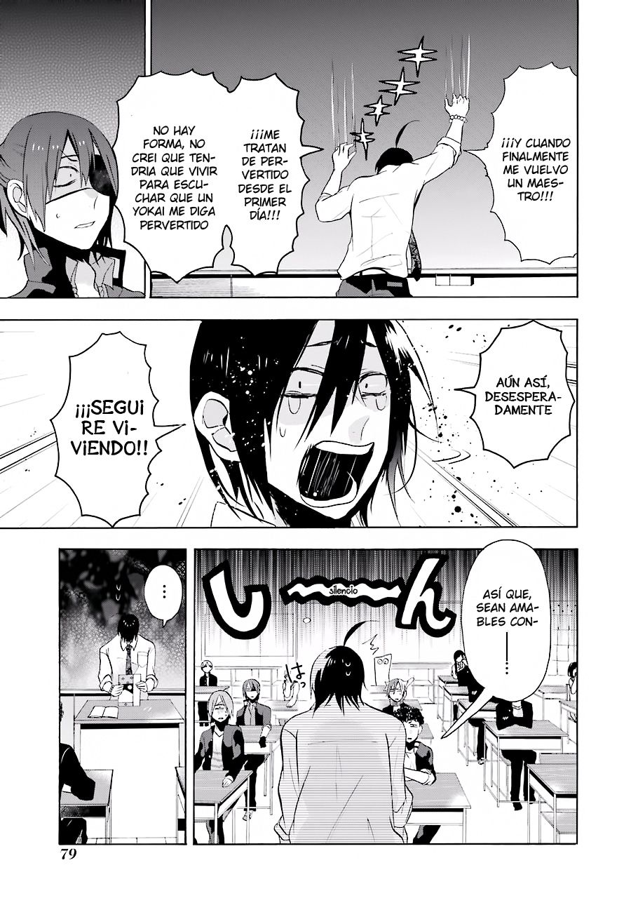 Yokai Gakkou no Sensei Hajimemashita! Capitulo 2: ¡¡Sé valiente en tu primera clase, Haruaki!! página 25