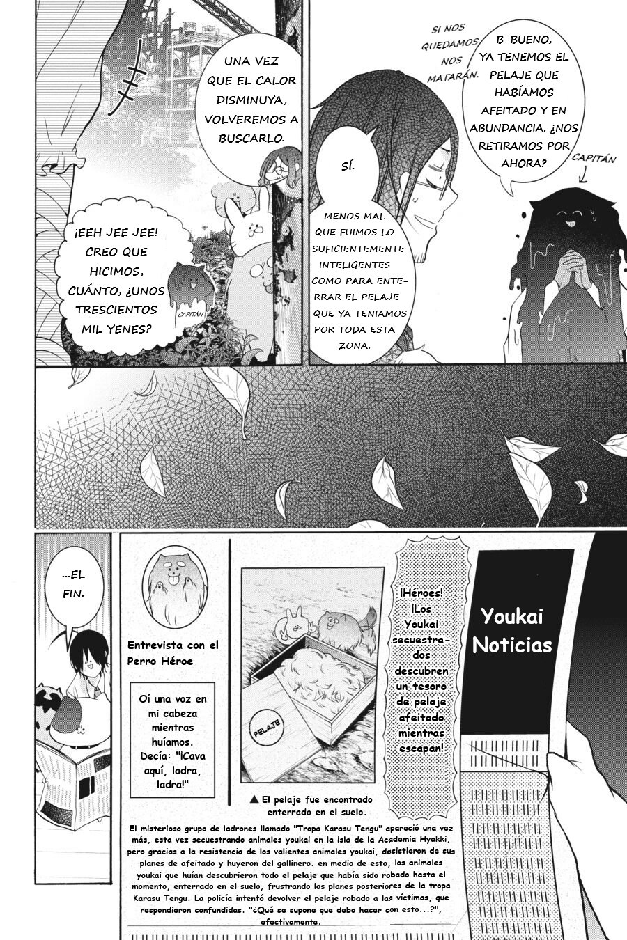 Yokai Gakkou no Sensei Hajimemashita! Capitulo 22 página 28