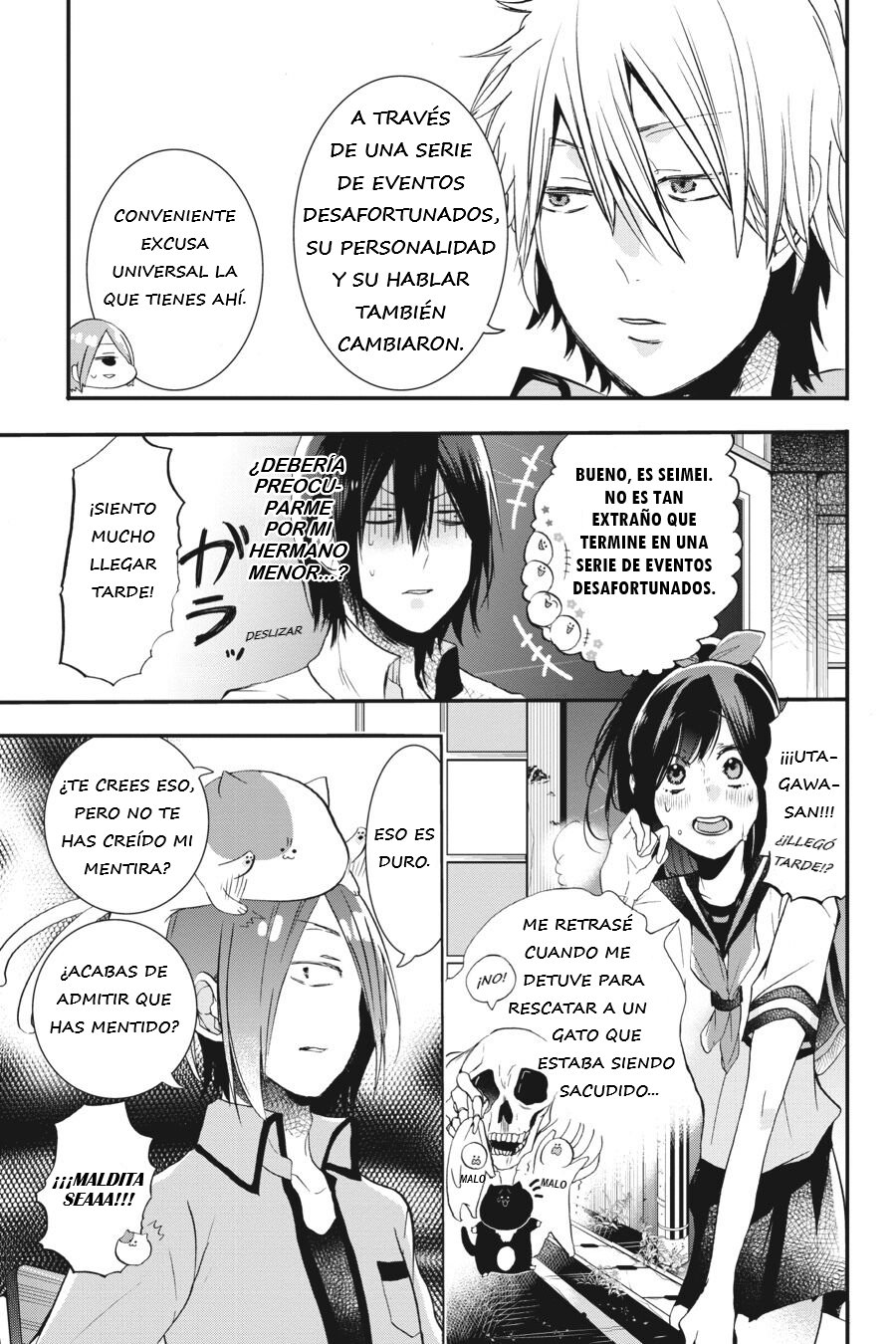 Yokai Gakkou no Sensei Hajimemashita! Capitulo 23 página 8