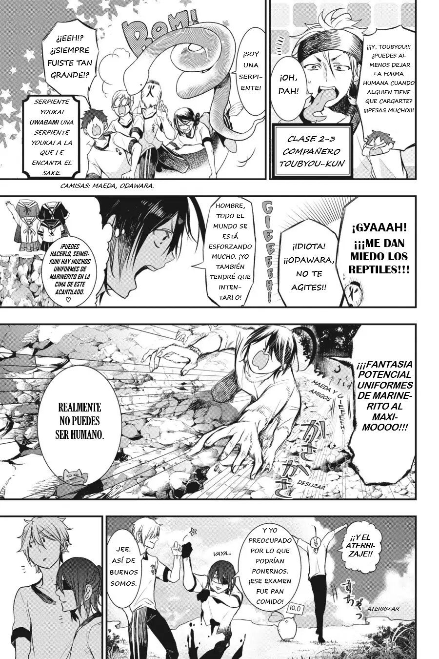 Yokai Gakkou no Sensei Hajimemashita! Capitulo 28 página 7