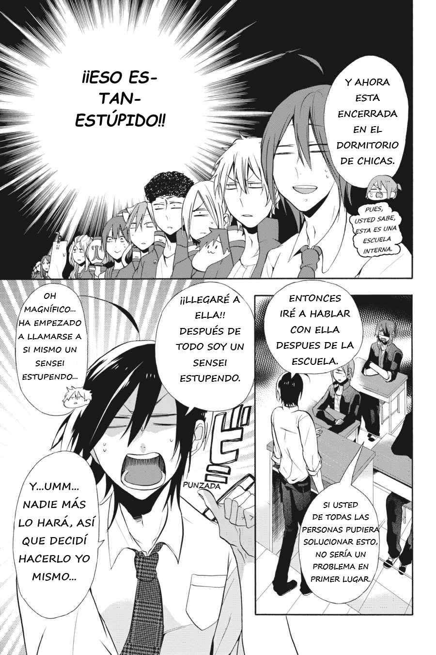 Yokai Gakkou no Sensei Hajimemashita! Capitulo 3 página 8