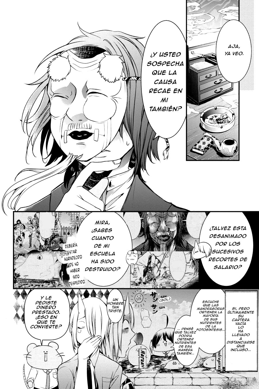 Yokai Gakkou no Sensei Hajimemashita! Capitulo 33 página 9