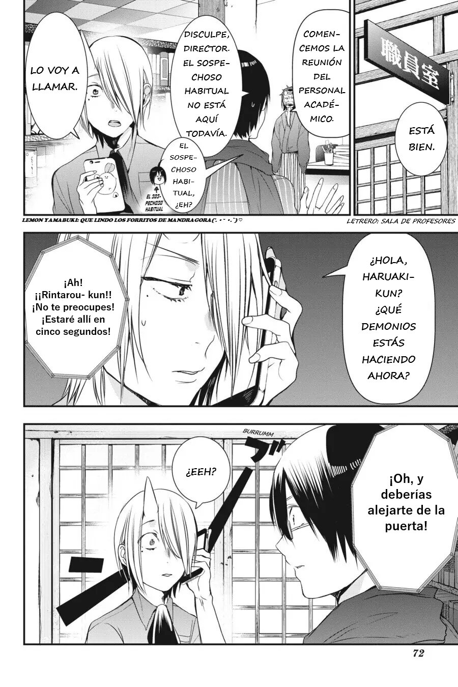 Yokai Gakkou no Sensei Hajimemashita! Capitulo 34 página 15