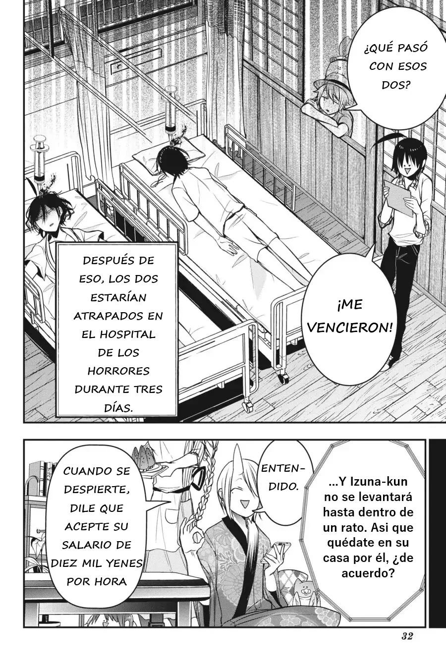 Yokai Gakkou no Sensei Hajimemashita! Capitulo 39 página 34