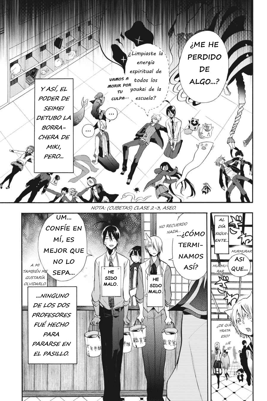 Yokai Gakkou no Sensei Hajimemashita! Capitulo 4 página 28