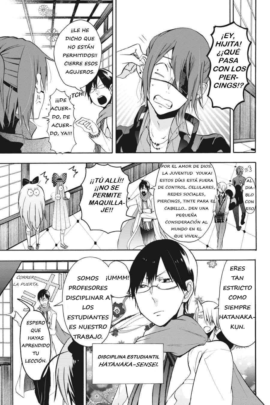 Yokai Gakkou no Sensei Hajimemashita! Capitulo 4 página 4