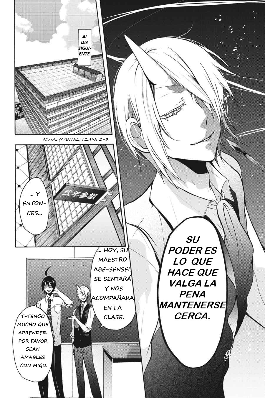 Yokai Gakkou no Sensei Hajimemashita! Capitulo 4 página 9