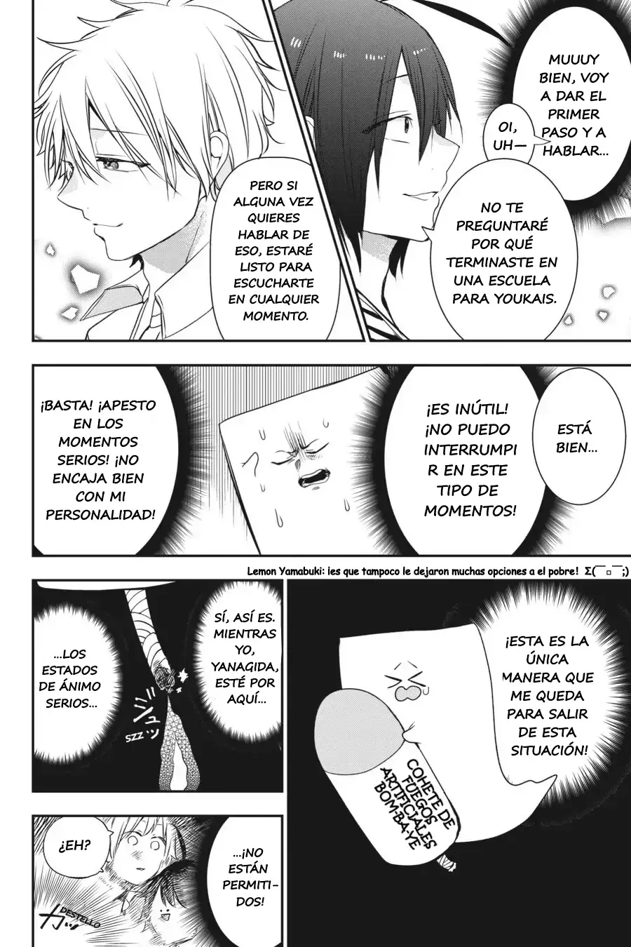 Yokai Gakkou no Sensei Hajimemashita! Capitulo 43 página 26