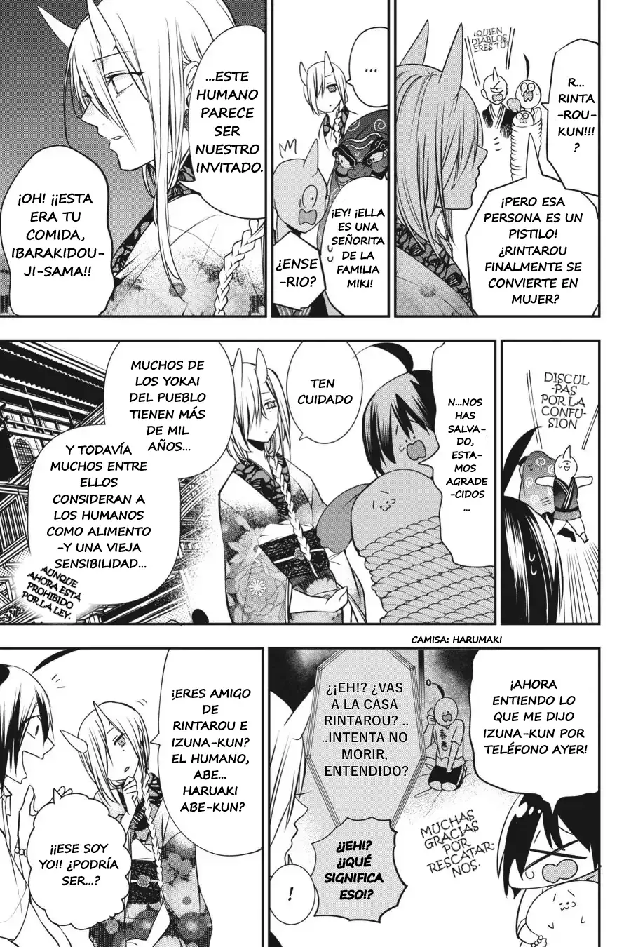 Yokai Gakkou no Sensei Hajimemashita! Capitulo 47 página 8
