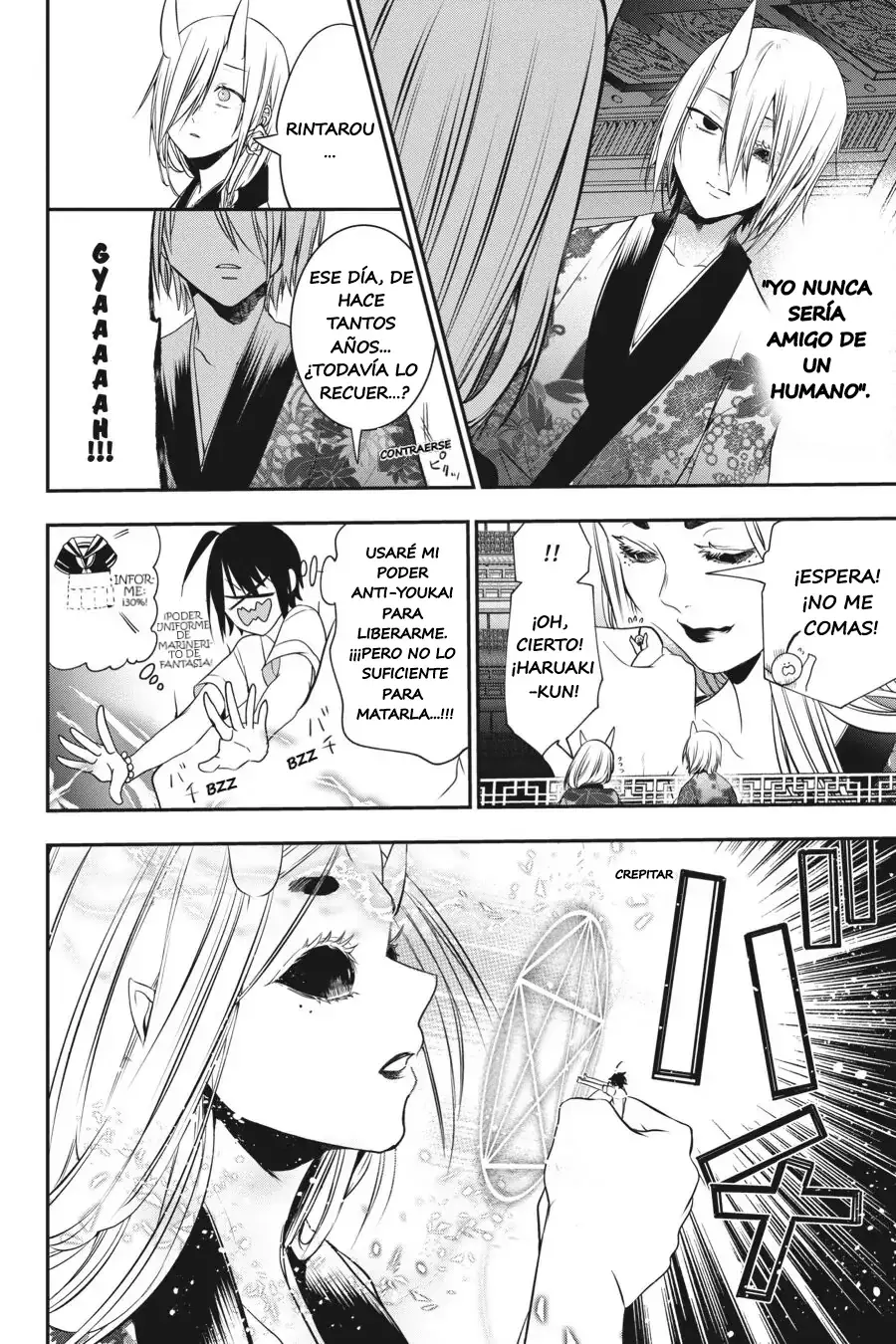 Yokai Gakkou no Sensei Hajimemashita! Capitulo 48 página 7